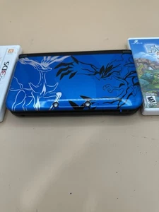 Nintendo 3DS XL - Pokemon X & Y Edizione Limitata - Blu con 2 giochi. - Foto 1 di 7
