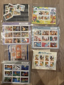 Posten Disney Briefmarken aus Guyana Peter Pan Kanada Anguilla Cinderella Show weiß - Bild 1 von 8