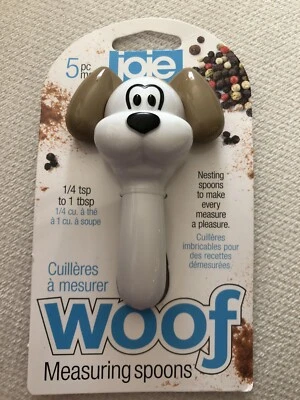 Joie 'Woof' 5 Piece Measuring Spoons in Dog Design - Image 1 of 4