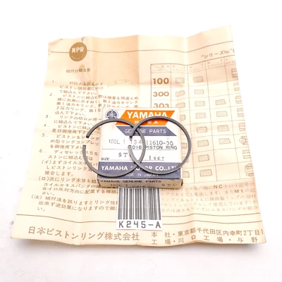 Yamaha YL1 100L1 Piston Ring OS STD NOS JAPAN #12 - Image 1 of 4