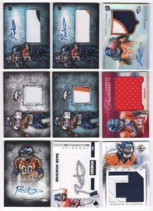 Ronnie Hillman 2012 Rookie RPA Jersey Patch Auto Lot Inception Topps Platinum - Picture 1 of 1
