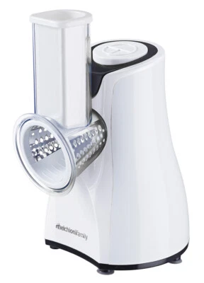 Melchioni Grattugia Elettrica Potenza 200 Watt Bianco TAZ - Immagine 1 di 2
