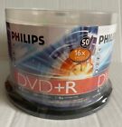 Philips DVD-R beschreibbares Medienpaket - 4,7 GB 120 min 16x Geschwindigkeit - 50 leere Discs