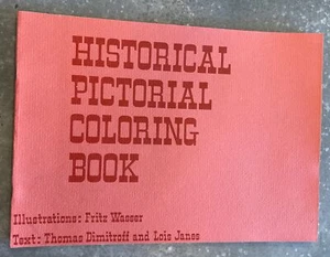1976 Painted Post Corning New York Historical Coloring Book Excellent Unused - Picture 1 of 12