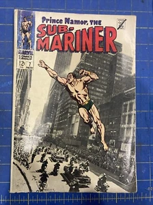 Sub-Mariner #7 (Marvel Comics Nov 1968) For President The Man Called Destiny VG- - Picture 1 of 7