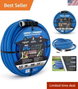 Robuster AG-LITE 5/8" x 50' Gummi Wasserschlauch - 10 Jahre Ersatzgarantie - Bild 1 von 11