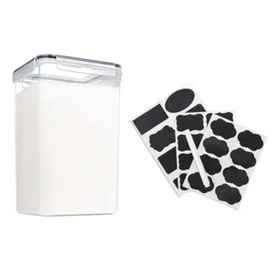 Flour and Sugar Container with Lids (6.5 Liters Each) - Airtight Kitchen &5793 - Picture 1 of 10