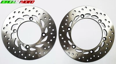 KIT DISCHI FRENO ANTERIORE  POSTERIORE HONDA SH 300 ABS 2015 2016 2017 2018 2019 - Image 1 of 2