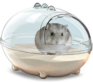 Hamster BathroomHamster Bathtub Boxdust Bath for HamsterHamster Sand Bath Con... - Picture 1 of 7