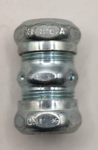 1/2 Zoll Handelsgröße EMT Druckkupplung, Stahl, neu, Paket mit 25 - Bild 1 von 8