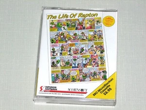 Juego de casete vintage (1987) BBC Micro/Acorn Electron. The Life of Repton - Imagen 1 de 4