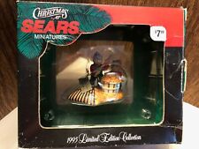 Sears Craftsman Miniature Tool Christmas Ornaments Leaf Rake & Bears 1995