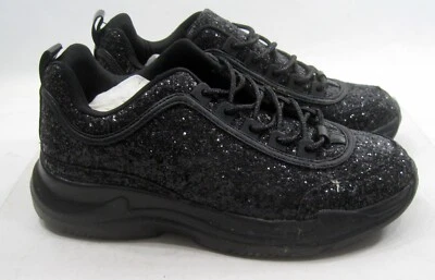 new WILD DIVA sneaker black Lace Up  Ankle Boot  WOMEN  Size  8 - Image 1 of 4