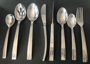 Vintage The Cellar WINSLOW Flatware Lot Serving/Partial Place Set Stainless - Picture 1 of 5