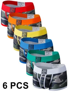6 Paar Jockmail Herren Boxershorts Hosen Geschenk Jockstrap Unterwäsche Nylon Boxershorts - Bild 1 von 15