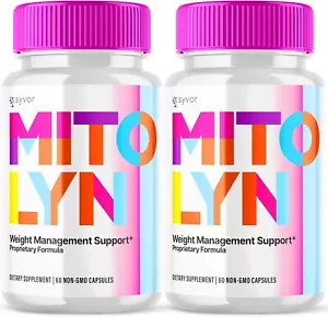 (2 Pack) Mitolyn Keto Capsules - Mito Lyn Advanced Formula, Keto Pills (120 Ct) - Picture 1 of 5