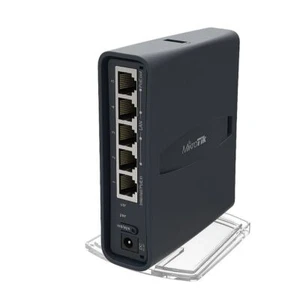 MikroTik hAP AC Lite Tower Czarne połączenie Ethernet obsługiwane przez POE - Zdjęcie 1 z 8
