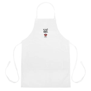 King of The Grill Embroidered Apron - Picture 1 of 1