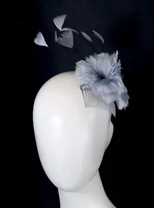 Feather hair comb fascinator Hats From OZ 100% Aussie Family Business - Bild 1 von 4