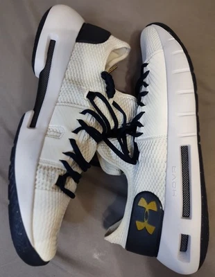 Team Issue Under Armour Cal Golden Bears UA TB HOVR HAVOC LOW 3021593&104 SZ 14  - Image 1 of 4