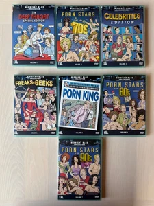 Midnight Blue Collection - Volumes 1-7 - Seven DVDs - Al Goldstein - Public TV - Picture 1 of 23