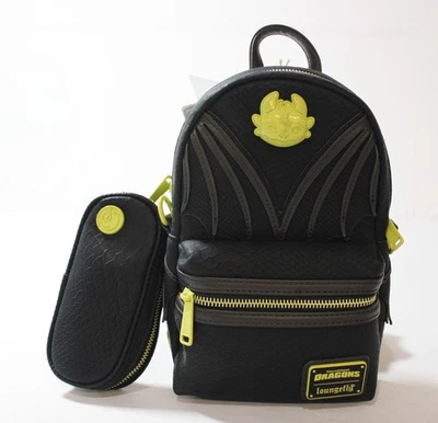 Loungefly Adult Dreamworks How To Train Your Dragon Crossbody NC3 Black One Size - Image 1 of 4