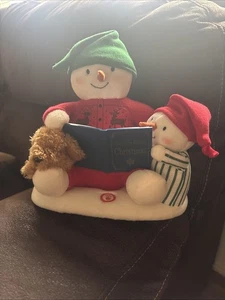 2019 Hallmark Jingle Pals Storytime Snowman Night Before Christmas Animated - Picture 1 of 2