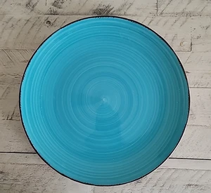 Royal Norfolk Türkis Swirl Design DINNER Steinzeug Ersatzteller 10,5" - Bild 1 von 3