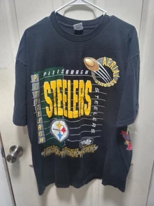 VINTAGE 1992 RARO Aerial Assault Wrap Around Salem NFL Pittsburgh Steelers... - Foto 1 di 6