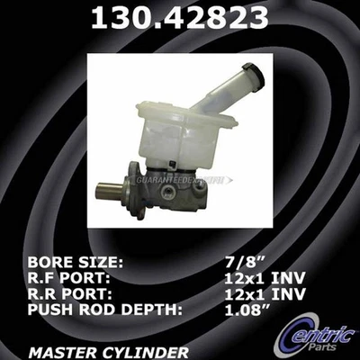 Cilindro maestro de freno centrado TCP para Nissan Versa 2012-2019 Foto 1 de 3