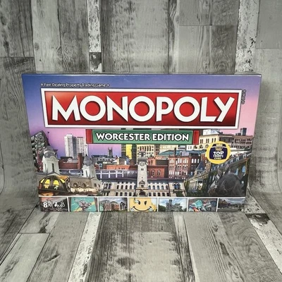 Monopoly Worcester Edition Family Board Game Hasbro - New & Sealed - Xmas Gift - Image 1 of 4