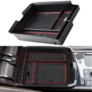 Central Armrest Box Storage Box Console Organizer Tray For VW Atlas 2018-2021 - Picture 1 of 6