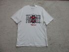 T-shirt Under Armour Texas Tech 2XL XXL blanc lâche football logo homme