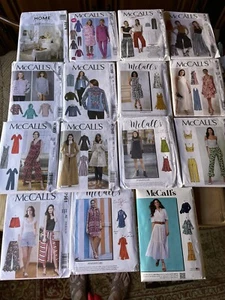 UNCUT McCALL'S SEWING PATTERNS. Many Varieties & Styles. YOUR CHOICE - Picture 1 of 7