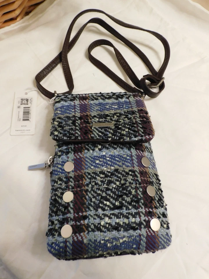 HAMMITT VIP MOBILE CROSSBODY IN WOVEN WALTZ SHIP*