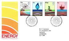 GREAT BRITAIN U.K. OFFICIAL BUREAU FIRST DAY COVER ENERGY 1978