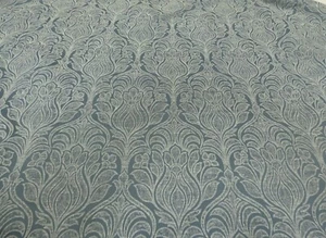 LAURA ASHLEY BEAULIEU SEASPRAY Damask Style Cushion Curtain Upholstery Fabric - Picture 1 of 4