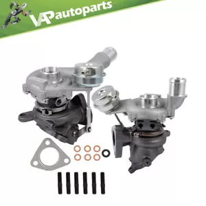 Twin Turbocharger For Ford Explorer Sport Flex Lincoln MKS MKT Ecoboost 3.5L V6 - Picture 1 of 7