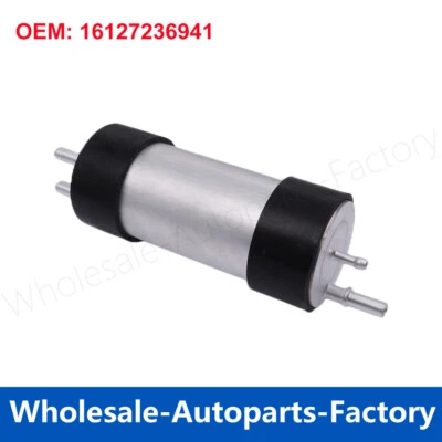 16127236941 New Fuel Filter Fit For BMW E70 F15 F85 E71 F16 F86 X5 X6 - Image 1 of 4