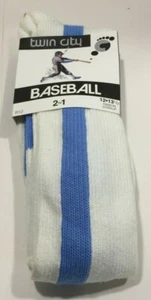 CALCETINES DE BÉISBOL TWIN CITY 2 EN 1 STIRRUP TALLA 12-13.5 R12 TACÓN Y PUNTA - Imagen 1 de 2