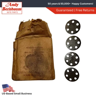 1942-1950 Desoto Chrysler Dodge Anti Squeak Spring Leaf Disc Package NOS 1238393 - Image 1 of 4