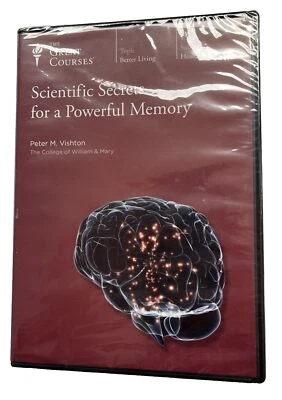 Great Courses: Scientific Secrets for a Powerful Memory (DVD, 2012) - Image 1 of 2
