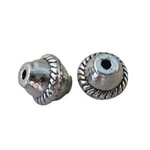 20pcs Tibetan silver bicone spacer beads A8288 - Picture 1 of 1