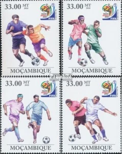 Briefmarken Mosambik 2010 Mi 3775-3778 (kompl. Ausgabe) postfrisch Fußball - FIF - Bild 1 von 1
