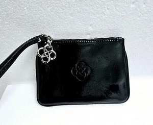  New Stella Dot Women  Shiney Black Wristlet - Picture 1 of 3