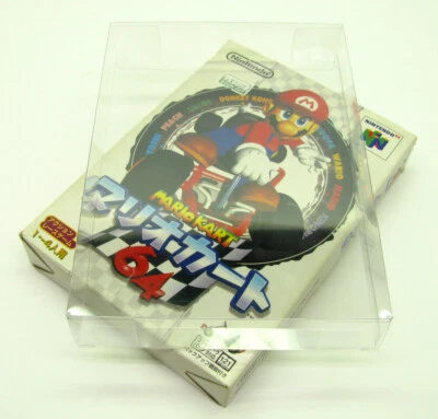 5x Nintendo N64 Japan Import Cib Game -Clear Plastic Protective Box Protectors - Image 1 of 4
