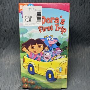 Dora The Explorer - Dora’s First Trip VHS 2006 Nickelodeon Nick Jr Watermarks
