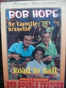 Bob Hope Double Feature - My Favorite Brunette/Road to Bali (DVD, DVD Double Fea - Imagen 1 de 1