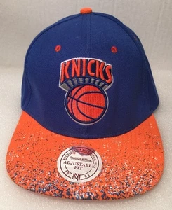 De colección Mitchell & Ness New York Knicks Baloncesto NBA SnapBack Gorra Gorra Lana - Imagen 1 de 9