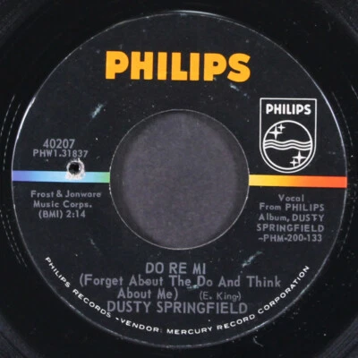 DUSTY SPRINGFIELD: wishin' and hopin' / do re mi (forget about the do and think  - Image 1 of 2